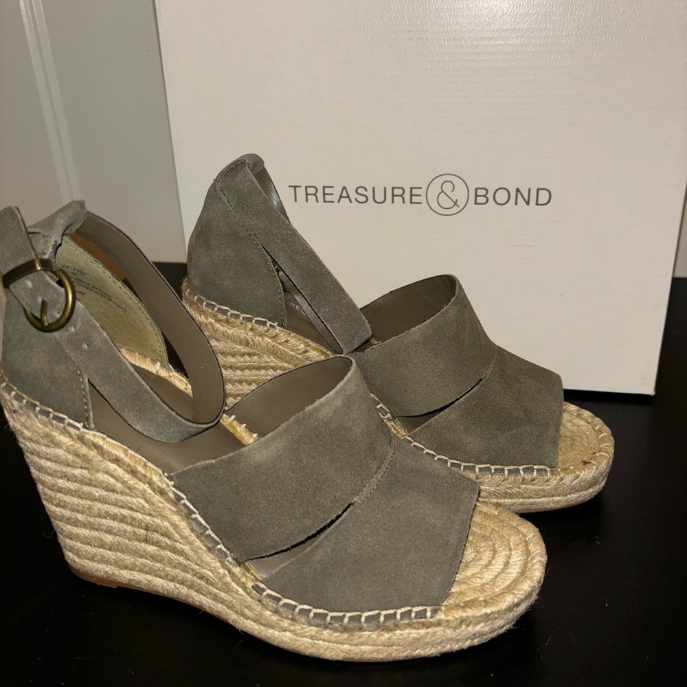 Treasure & Bond Sannibel Platform Wedge Sandal
